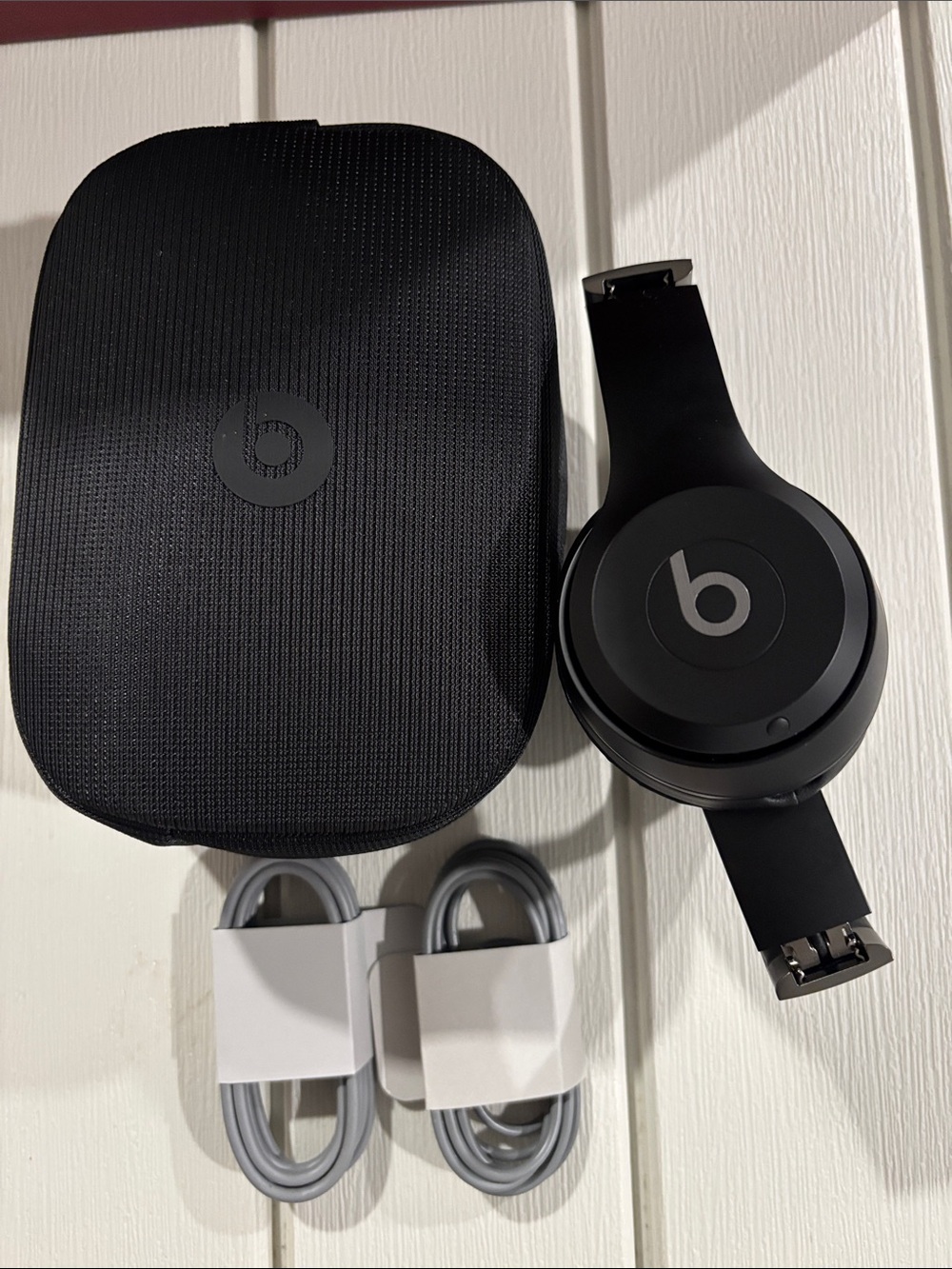 Beats by Dre On-Ear Headphones in Black with Carry Case